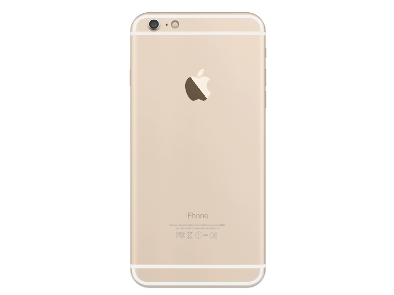 iphone 6 white and gold plus
