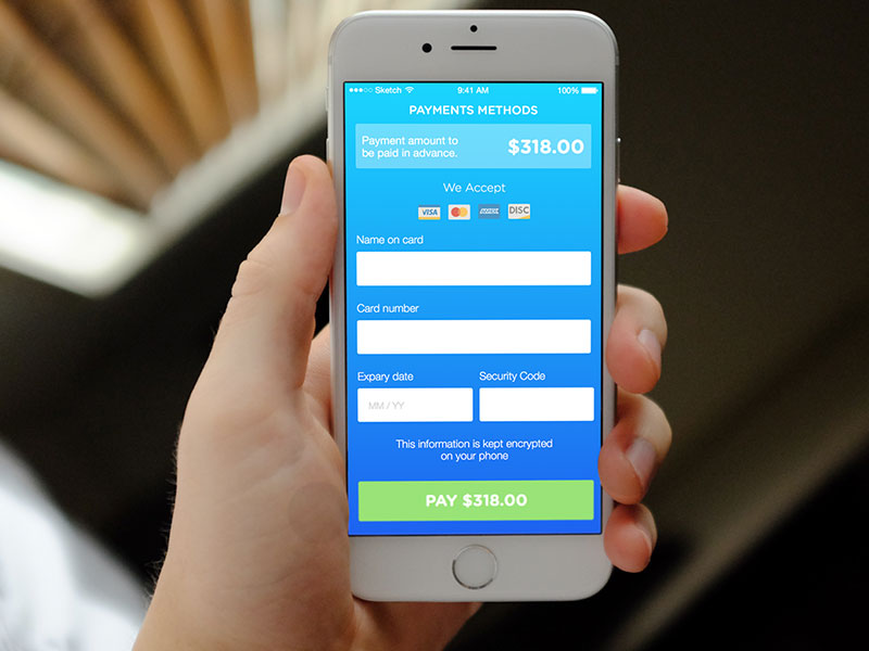 Quick Ticket Full iOS App Sketch freebie - Download free resource for