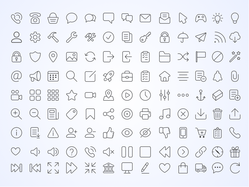 Sketching  Free Tools and utensils icons