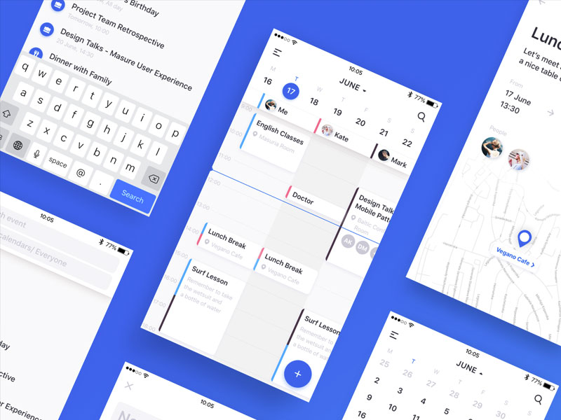 DAILY UI  Productivity app by Luka Dadiani on Dribbble
