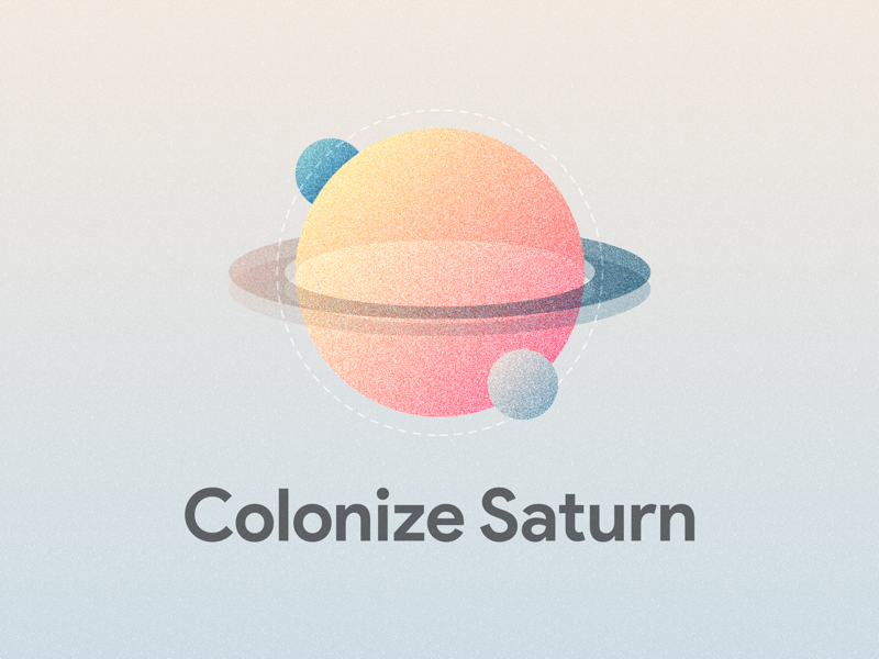 Saturn Logo by DrawZen on Dribbble