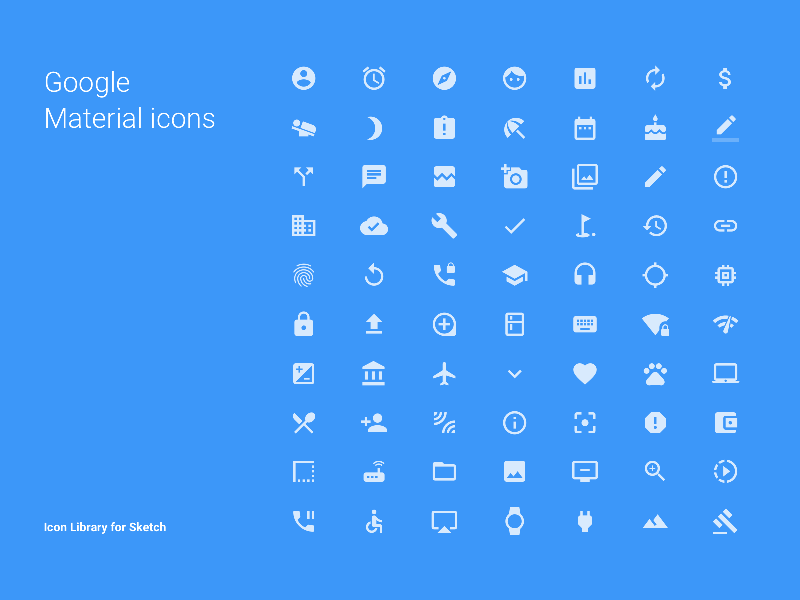 Material Design Icons Library