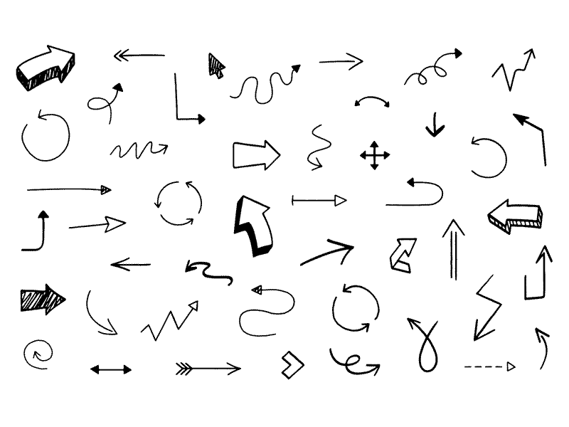 46 Hand Drawn Arrows Sketch freebie Download free resource for Sketch