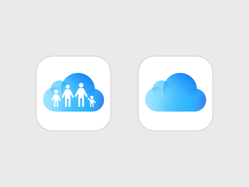 sharing cloud baby monitor on family sharing