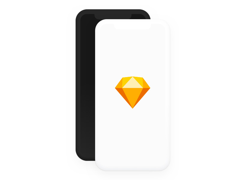 Minimalist Light Phone Mockups Freebie - Download Sketch Resource - Sketch  Repo