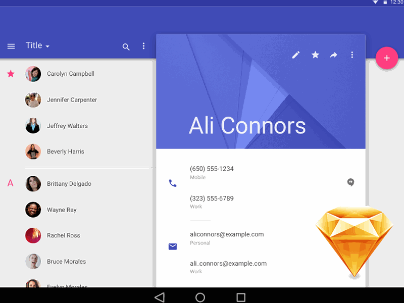 Download Android L Material Design Sketch Freebie Download Free Resource For Sketch Sketch App Sources