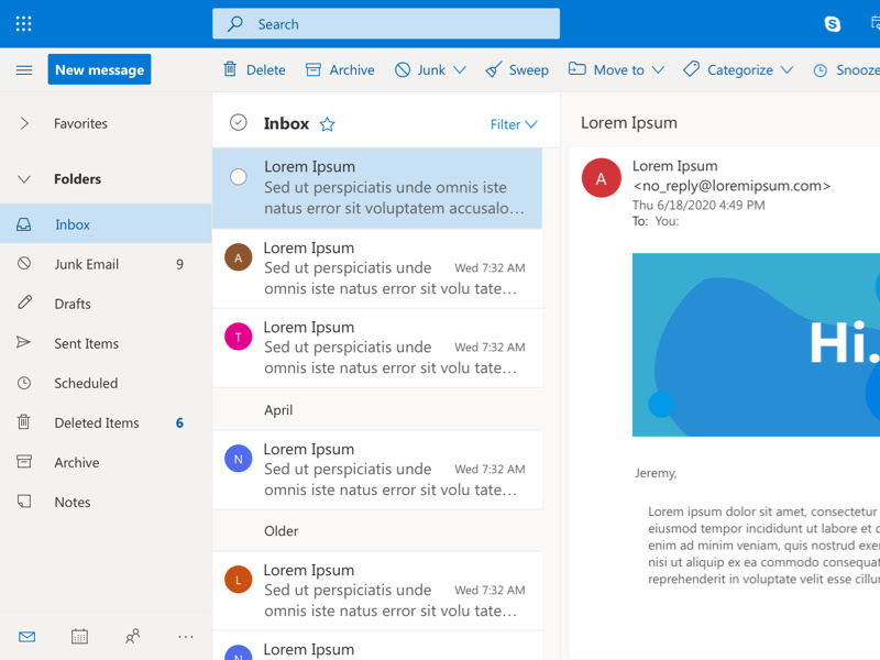 how to categorize emails in outlook mobile app