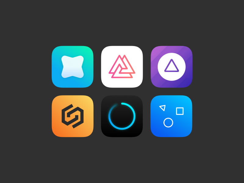 App Icon Design Template For Ios And Android Sketch Freebie
