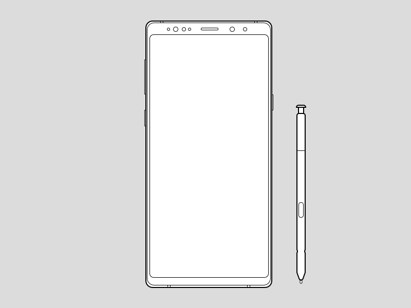 Download Samsung Galaxy Note9 Wireframe Search By Muzli