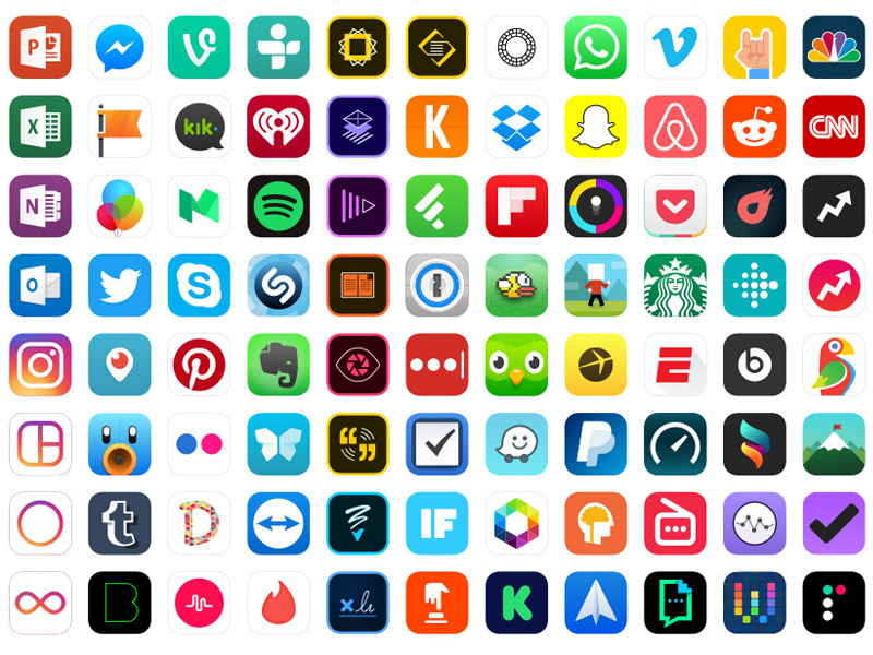 Ultimate App Icons Set Sketch freebie - Download free ...