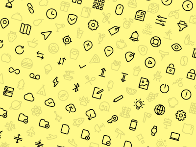 Top 50 Free Icon Sets for UI Designers