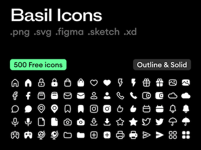 Material Icons Library for Figma & Sketch App